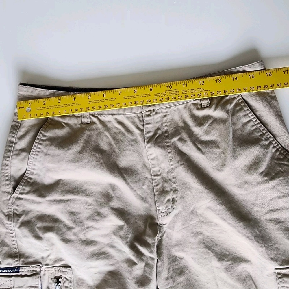 Men's Cargo Shorts in Khaki - Picture 5 of 12